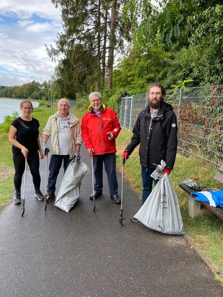 FREIE WÄHLER packen an beim Mosel Clean up